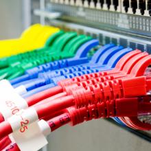 Color Coordinating your cable management system simplifies it