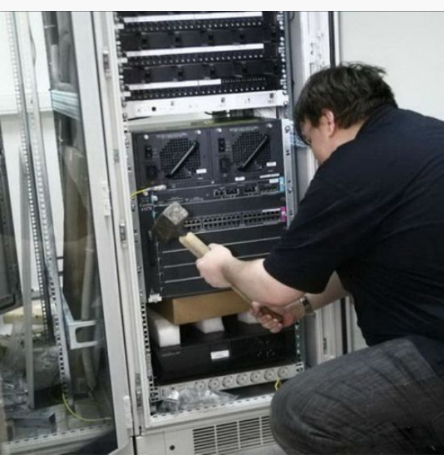network equipment maintenance fail!